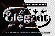 Elegant 3D Text Effect PSD, a Brushes & More by one-touch (Thumbnail 2 of 2)