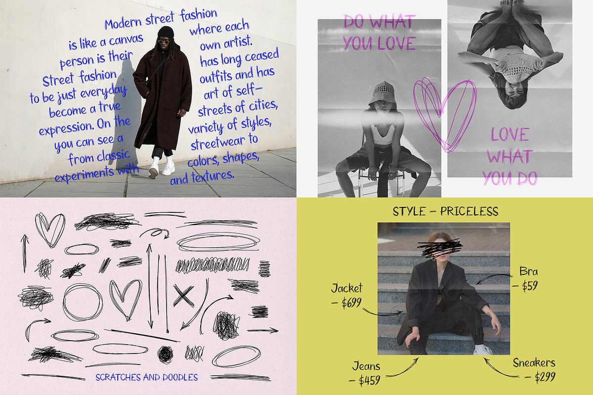Handwritten FONT BUNDLE, a Handwritten Font by alenaganzhela (Photo 19 of 22)