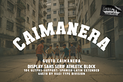 CAIMANERA, a Sans Serif Font by KÄLETRE (Thumbnail 3 of 3)