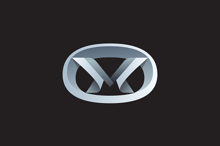 Letter M Logo For Automotive