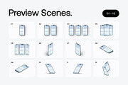 iPhone Air - 24 Mockups Scenes, an iPhone Mockup by Asylab (Thumbnail 2 of 62)