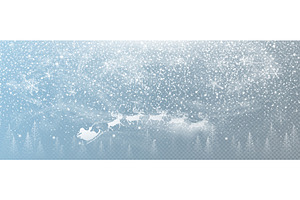 Winter Christmas background