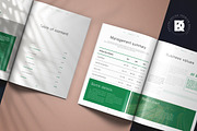 Annual Production Corporate Report, a Stationery Template by Kahuna Design (Thumbnail 3 of 10)