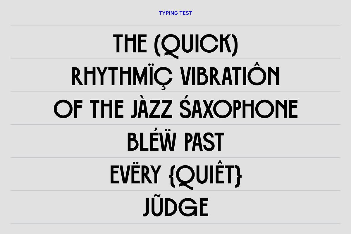 PRAK Phonical - Sans Serif Display, a Sans Serif Font by Healltica.std (Photo 6 of 19)