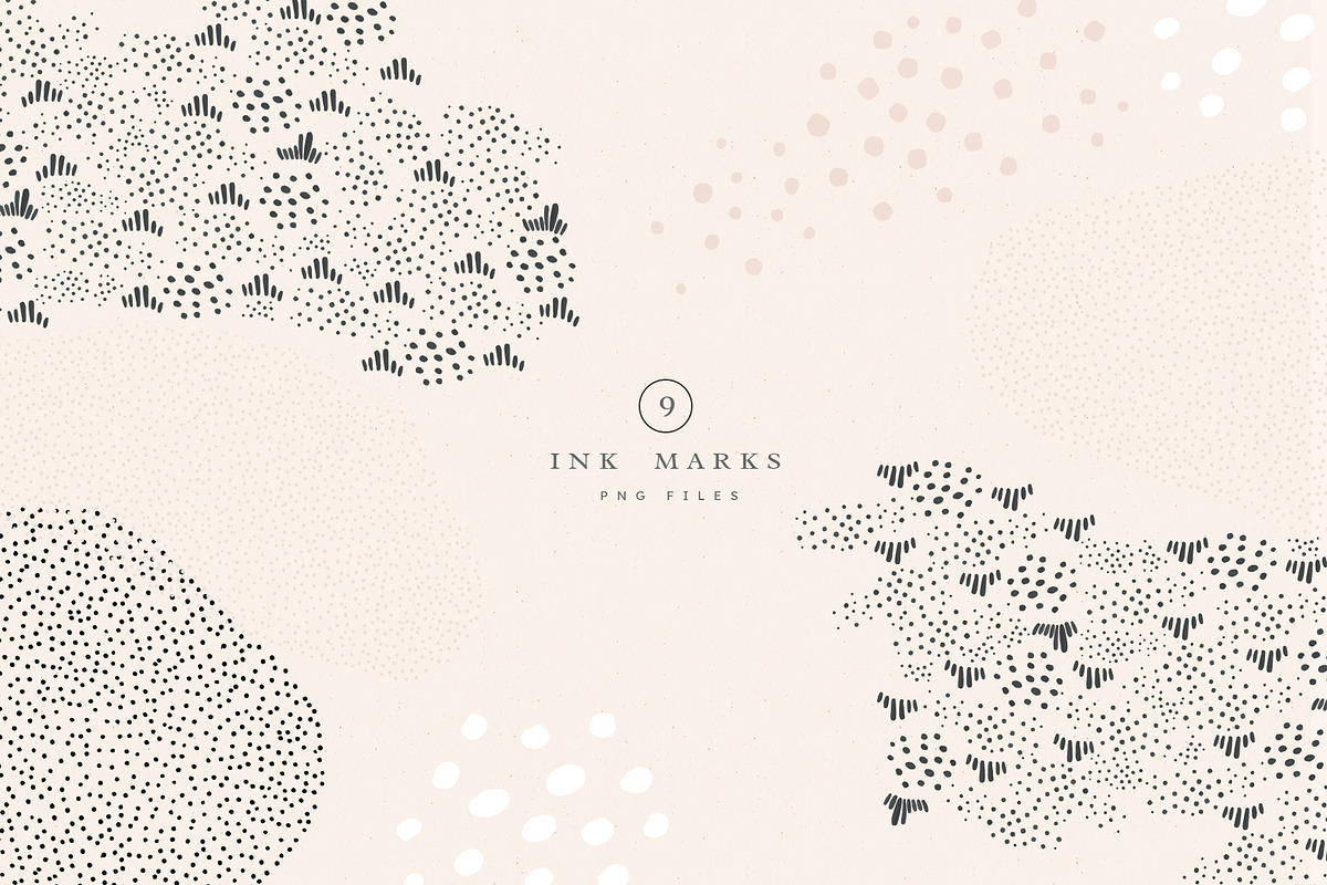 Earthy Abstract Shapes + Logos, a Texture Graphic by Basia Stryjecka (Photo 13 of 20)