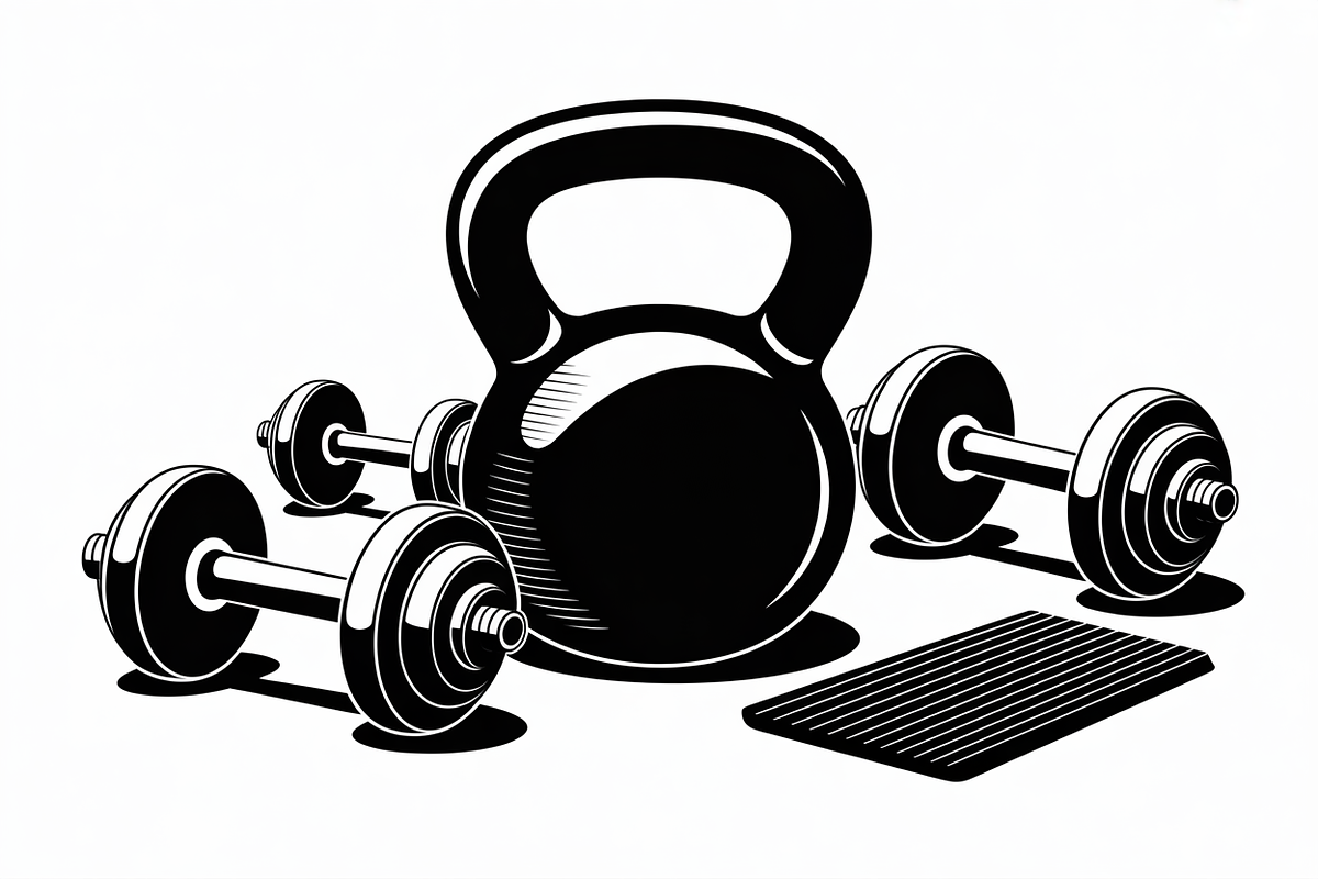 Gym Equipment Vector Pack featuring, an Illustration by Amazin_art (Photo 7 of 11)