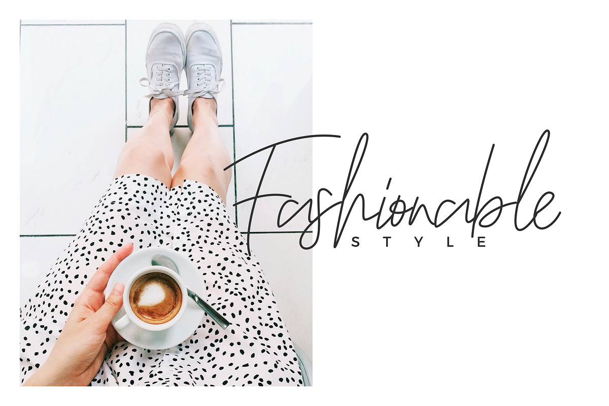 Pretty Girl Monoline Script Font preview 5