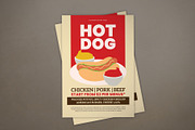 Hot Dog Flyer, a Flyer Template by Graphr (Thumbnail 1 of 3)