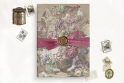 Bloom Printable Vellum Overlay, a Stationery Template by SilverJoyAtelier (Thumbnail 1 of 2)