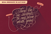 CalligraFUN Brushes For Procreate, a Brush Add-On by Lettering Daily (Thumbnail 4 of 19)
