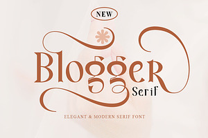 Blogger Serif