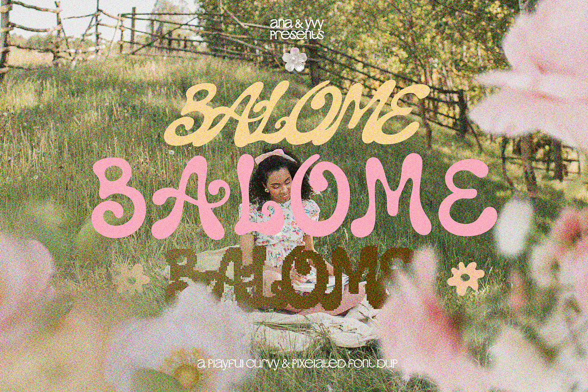 BALOME | Curvy Display Font, a Handwritten Font by ana & yvy (Photo 1 of 12)