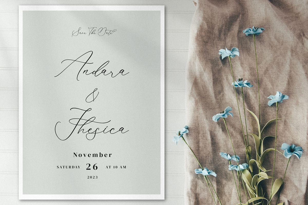 Lucimaretta, a Handwritten Font by Integritype Studio (Photo 5 of 15)