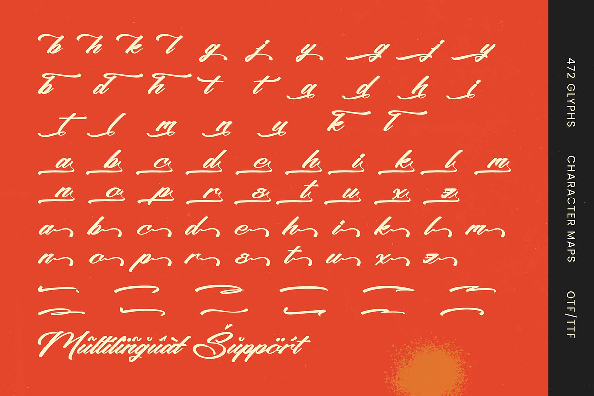 Santos Kulture Modern Calligraphy, a Script Font by stylishtype.co (Photo 19 of 20)