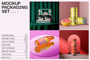 Mockup packaging set - part 2, a Packaging Mockup by Creatoom (Thumbnail 1 of 12)