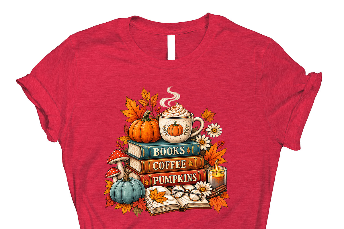 Books Coffee Pumpkins CozyAutumn PNG, an Object Graphic by Star Graphic Design (Photo 11 of 12)