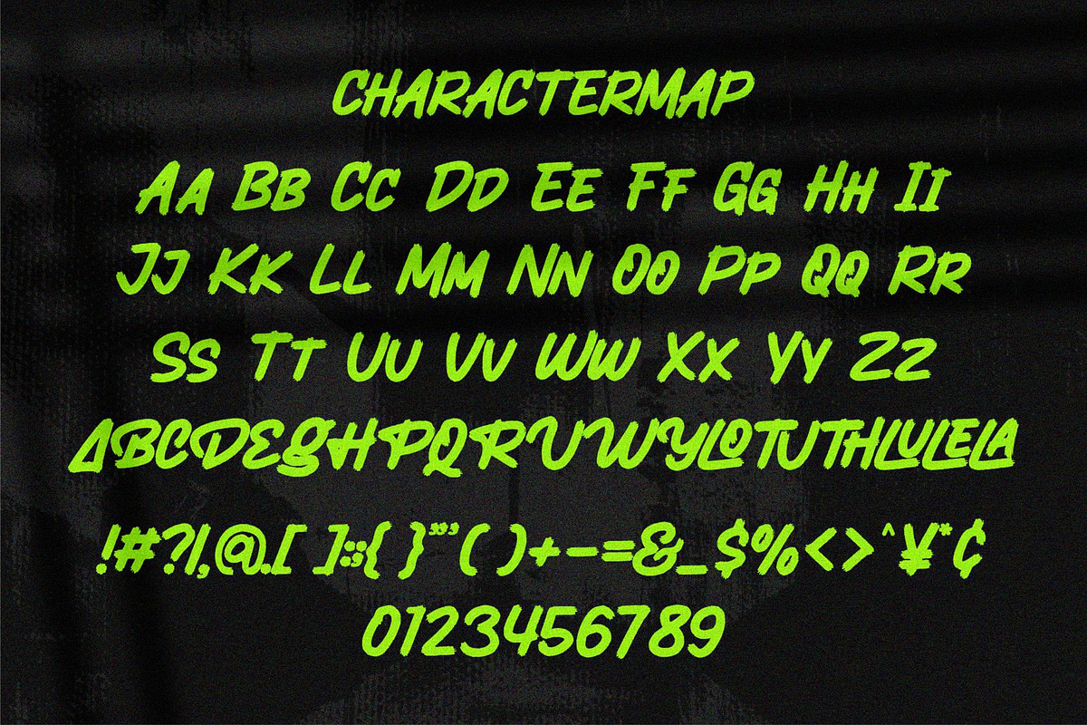 Badaz Rough || Handwrittern Font, a Handwritten Font by Ermedia Studio (Photo 9 of 10)