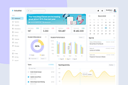 School Management Dashboard, an UI Kit Template by peterdraw (Thumbnail 4 of 7)