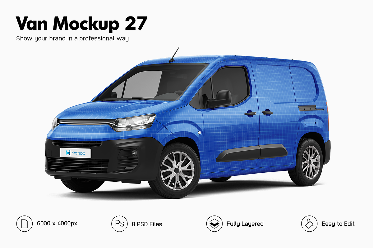 Van Mockup 27, a Product Mockup by Mockupix (Photo 1 of 12)