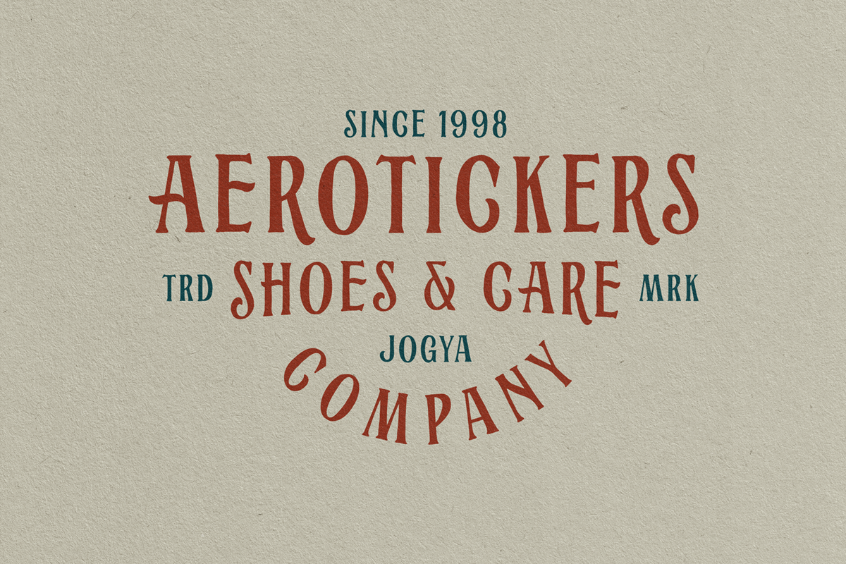 Alburgone - Display Typeface preview 4