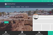Corporate Bootstrap 3 dark edition, a Templates & Theme by Bootstraptor (Thumbnail 1 of 5)