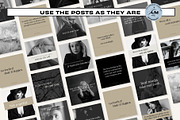 100 Motivational - Noir Luxe, a Social Media Template by Freedom Business Shop (Thumbnail 5 of 9)