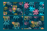 Vivid Tropics - Seamless Patterns, a Pattern Graphic by Pretty Meerkat (Thumbnail 6 of 7)
