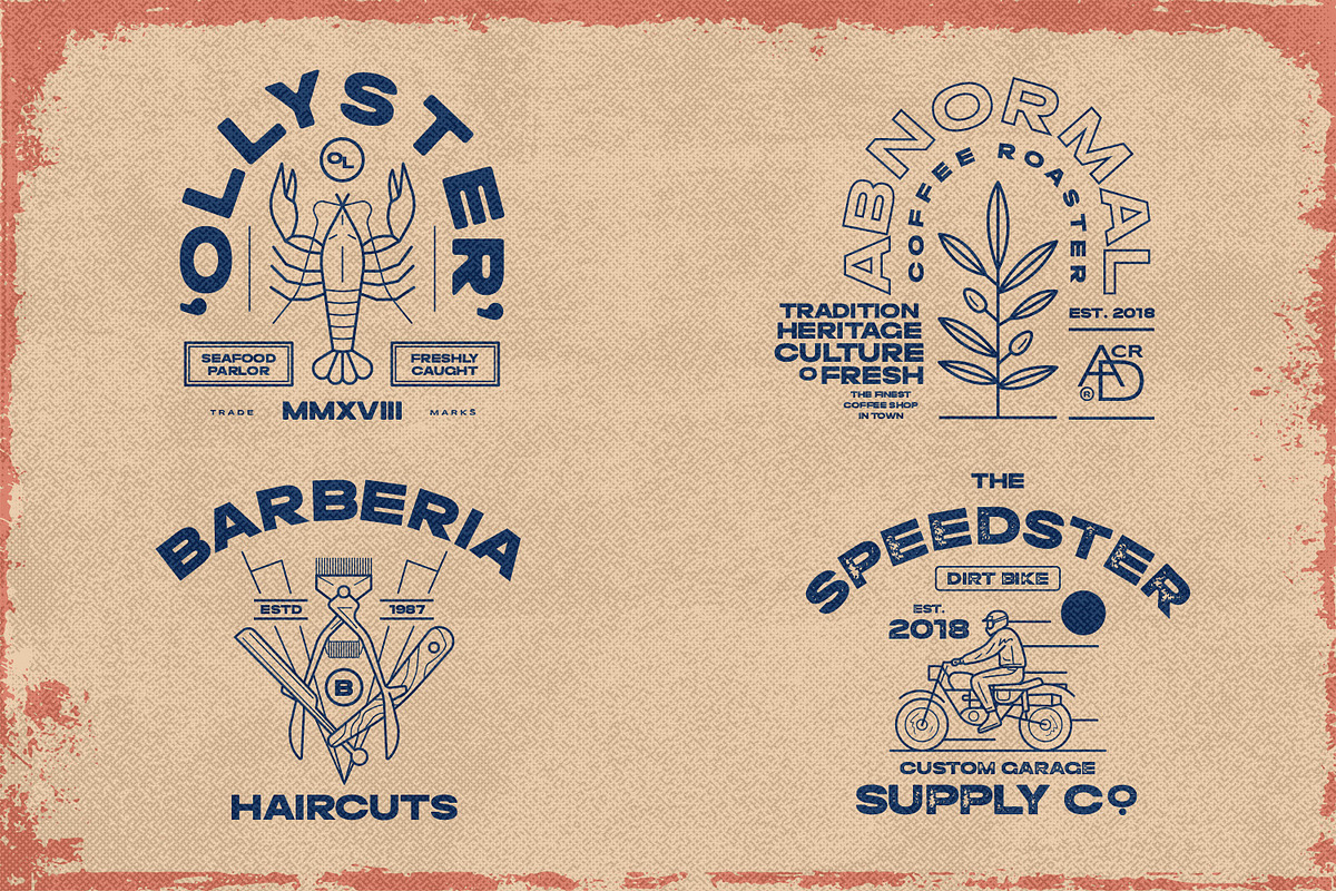 Suntage - Retro Display Sans, a Sans Serif Font by Almarkhatype (Photo 9 of 14)