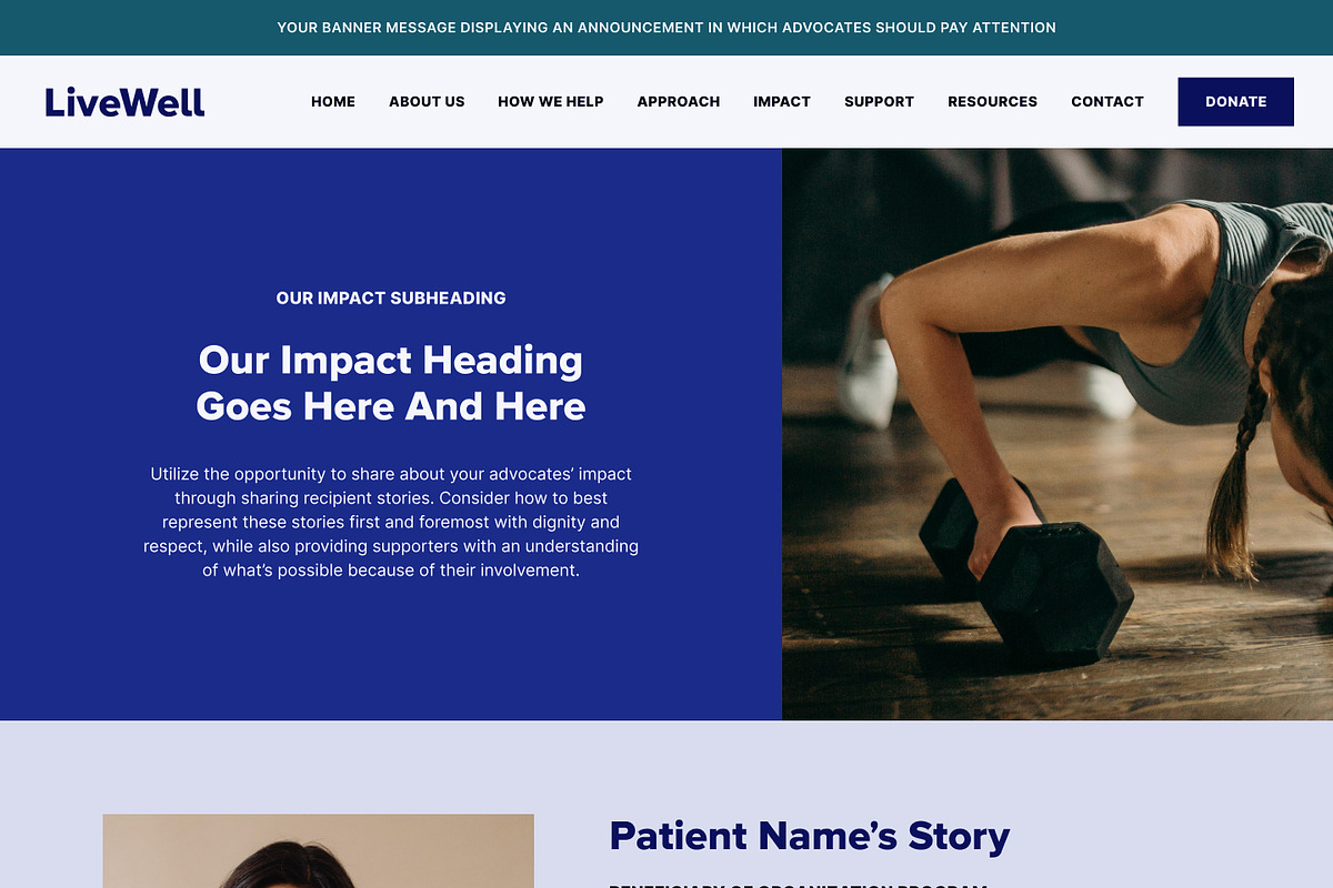 Healthcare Showit Website Template, a WordPress Template by Studio Humankind (Photo 11 of 20)