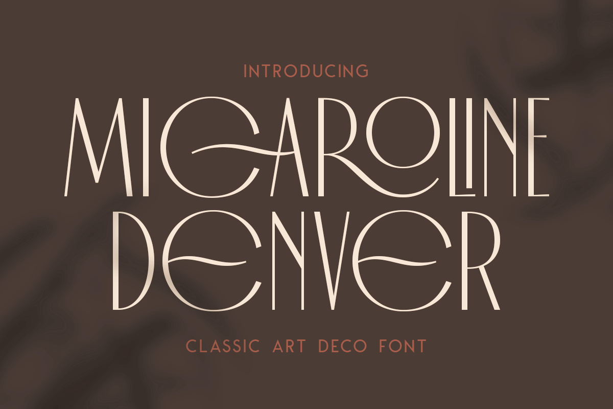 Micaroline Classic Typeface, A Sans Serif Font By Martype Co