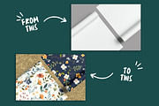 Two Wrapping Papers Mockup Psd, Jpg, a Packaging Mockup by Rami's Mockups (Thumbnail 2 of 6)