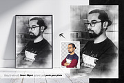 Painting Photo Effect Mockup, a Brushes & More by zahidhossainalif (Thumbnail 3 of 9)