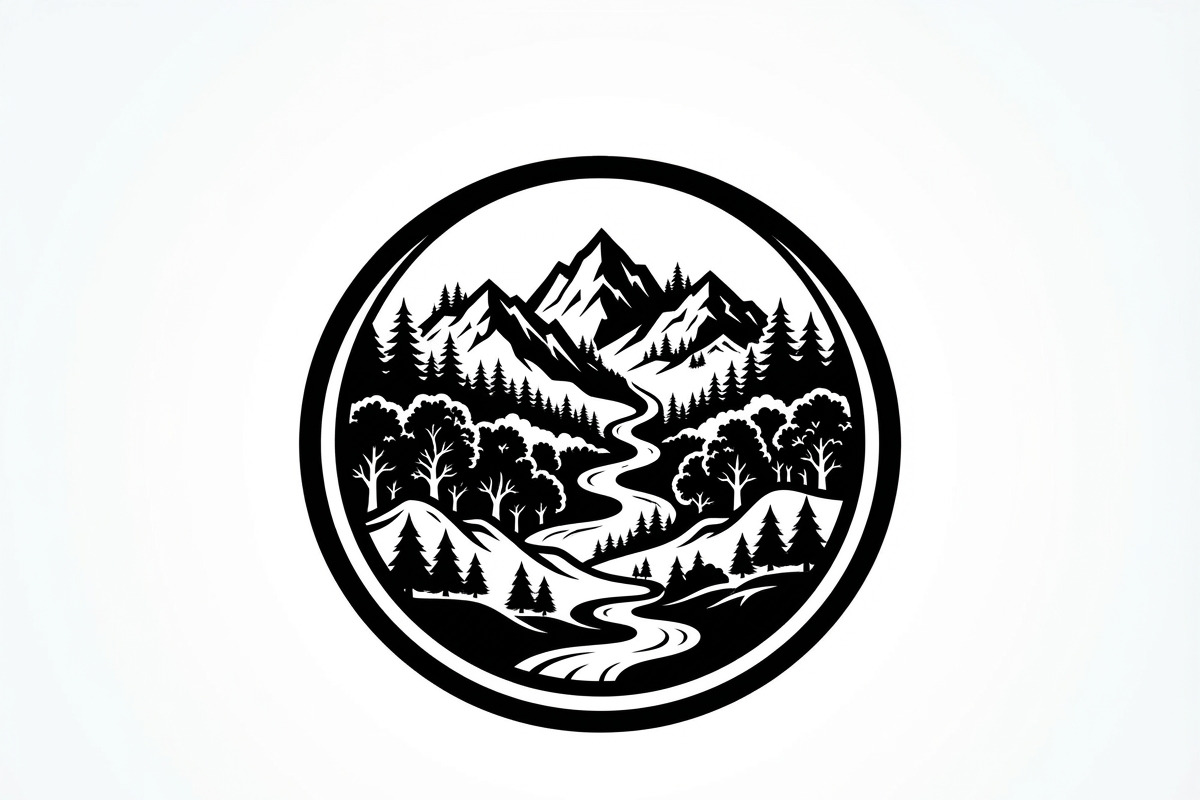 60 Eco Globe Landscape Silhouette, a Technology Illustration by Amazin_art (Photo 25 of 49)