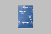Gift Card Mockup, a Product Mockup by ZifaraDesign (Thumbnail 2 of 5)