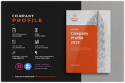 Company Profile, a Brochure Template by GraphicsEgg (Thumbnail 1 of 9)
