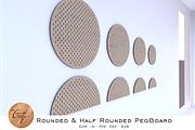 Laser Cut Round/Half Round Peg Board, a Templates & Theme by StanleyTirtoutomo (Thumbnail 2 of 10)