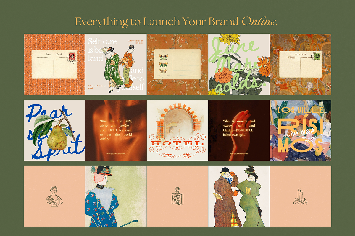 The Traveler Social Media Bundle, a Social Media Template by The Flossy Finch (Photo 17 of 21)