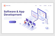 Isometric Solutions Mini. Part 14, a Templates & Theme by Andrew Kras Design (Thumbnail 7 of 15)