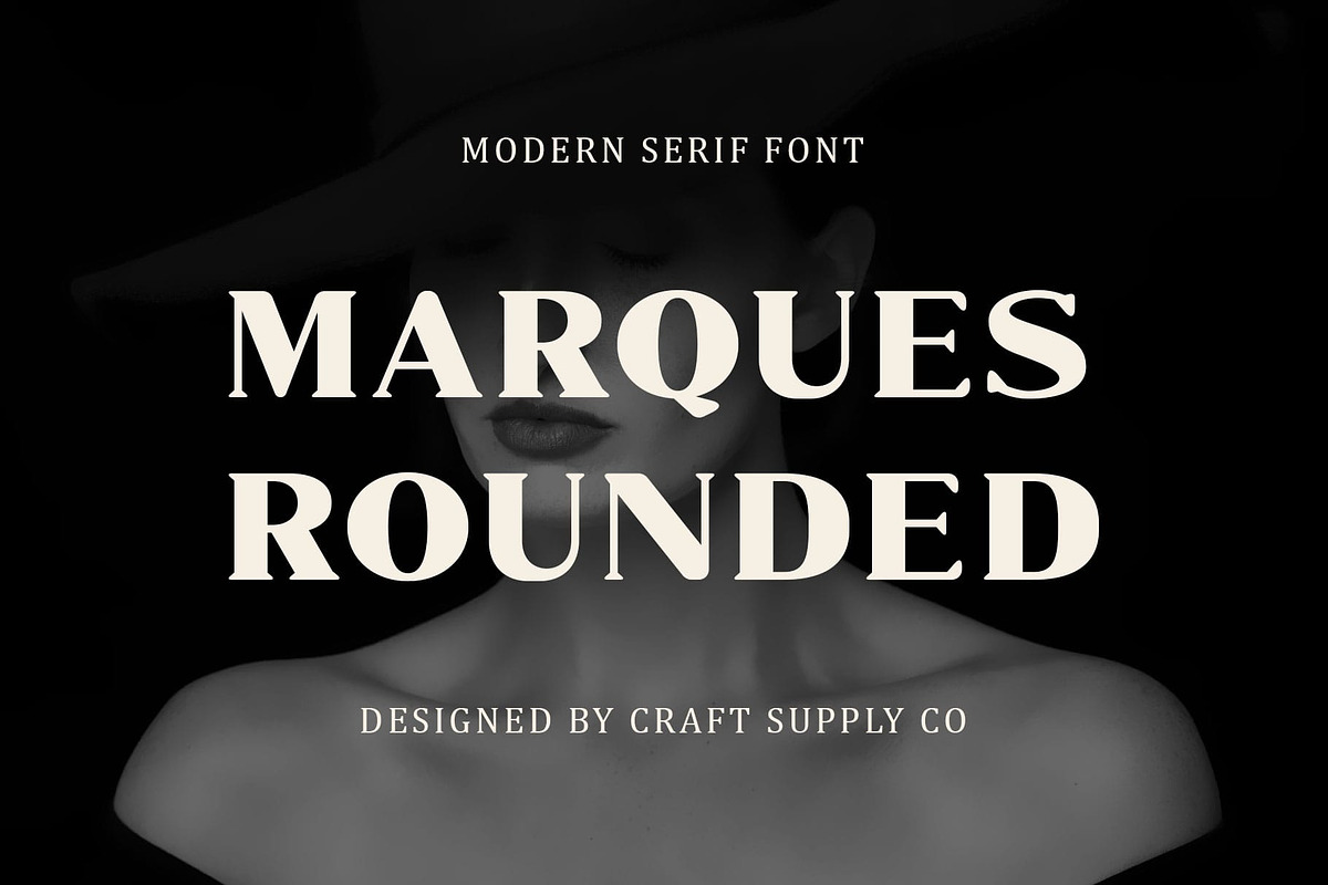 Marques Rounded, a Serif Font by Craft Supply Co. (Photo 1 of 8)