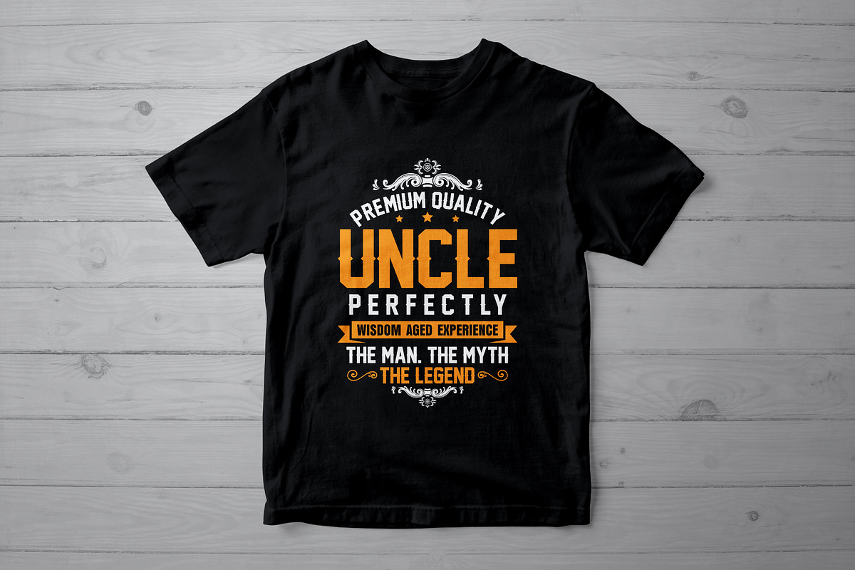 Funny Uncle T shirt Design, a Graphic by Vector Portal (Photo 1 of 5)