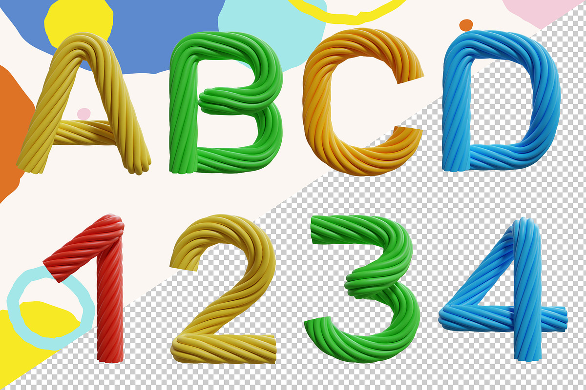 Twisted Rope Font, a Sans Serif Font by itefan Studio (Photo 2 of 5)
