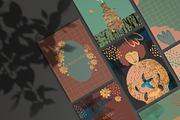 Abstract Seamless Patterns & Shapes, an Illustration by watercolor kamill (Thumbnail 3 of 12)
