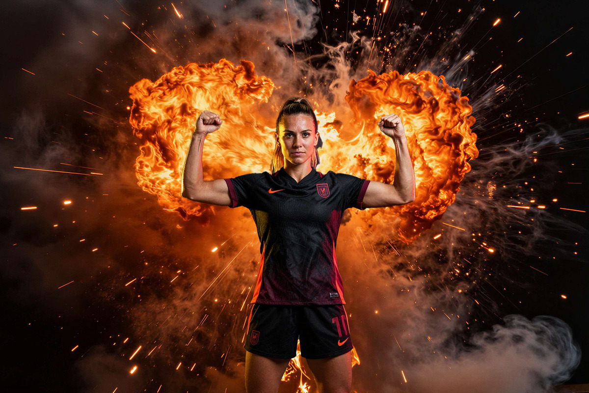 Athlete Inferno AI Digital Backdrops, a Background Graphic by 3Motional (Photo 6 of 15)