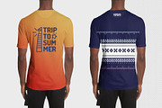 T-shirt Mock-Up (african Model), a Shirt Mockup by Mock-up Store (Thumbnail 3 of 8)