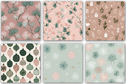 Seamless Christmas Pattern, a Pattern Graphic by DreamCafeArt (Thumbnail 5 of 7)