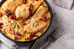 Marry me chicken, a Food & Drink Photo by Yulia Furman