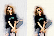 Watercolor Halftone Double Exposure, an Action Add-On by MRI STUDIO (Thumbnail 6 of 23)