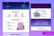 Keepter - Hosting Website UI Kit, an UI Kit Template by Uptechies (Thumbnail 3 of 4)