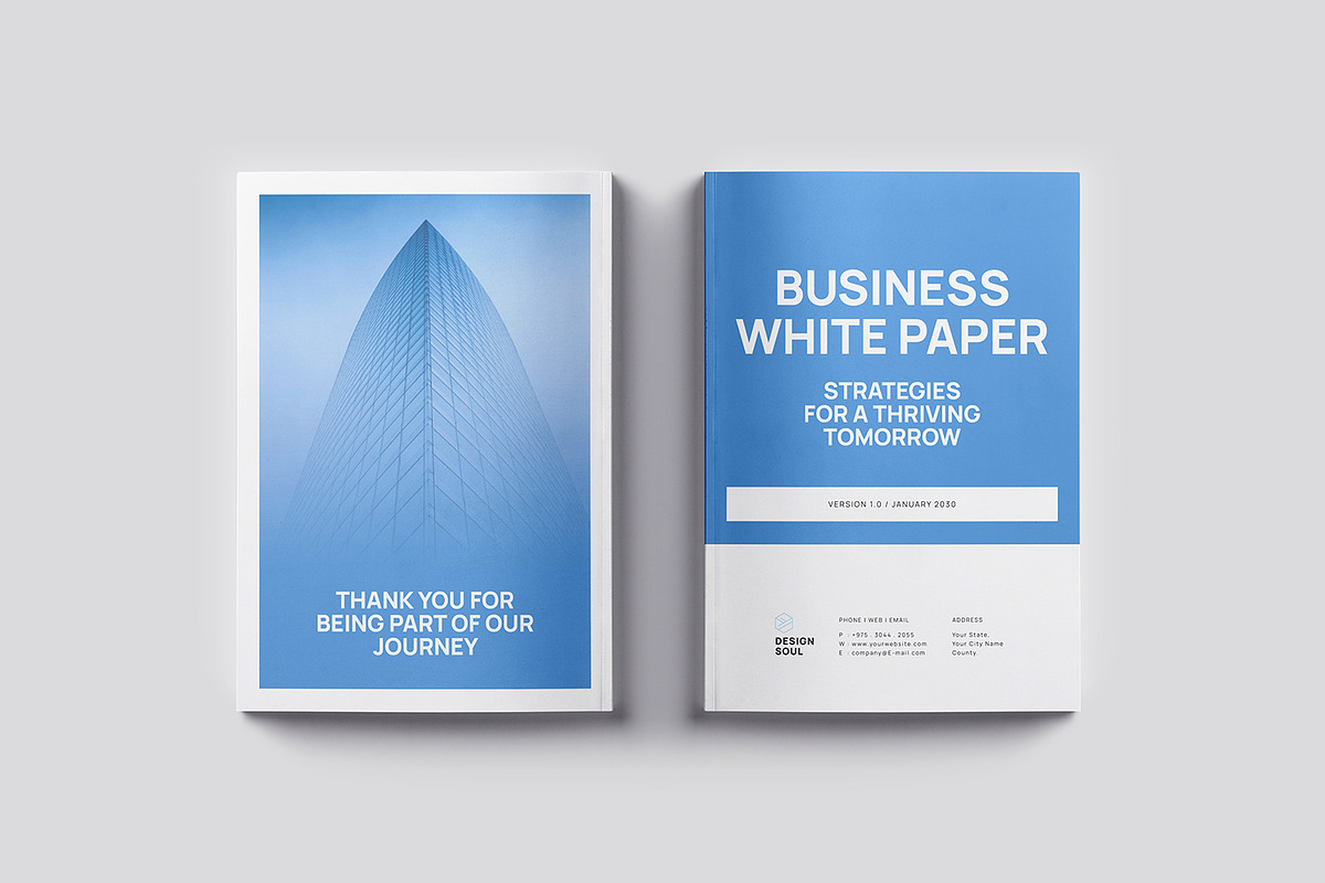 White Paper Template, a Brochure Template by Designsoul14 (Photo 12 of 12)