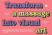 Castio 3D, a Serif Font by Craft Supply Co. (Thumbnail 4 of 8)